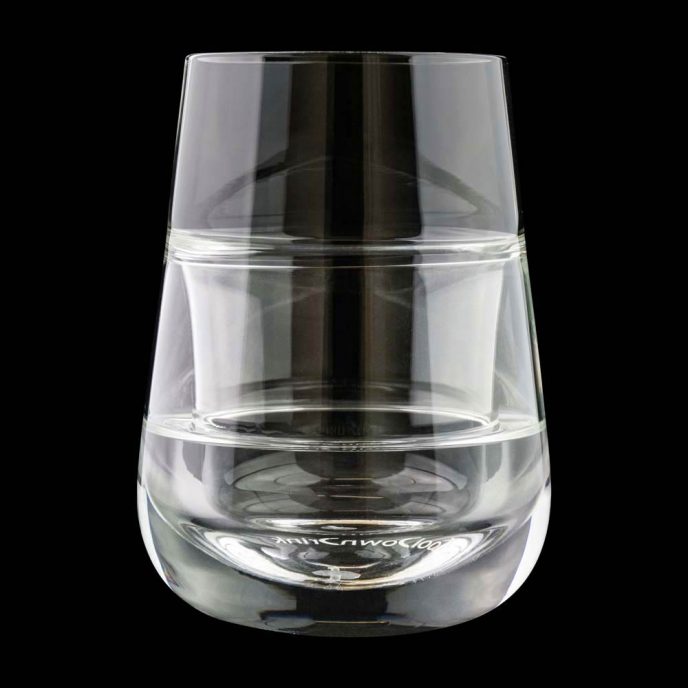 Leeres CoolDownDrink-Glas 300ml in ungefrorenem Zustand